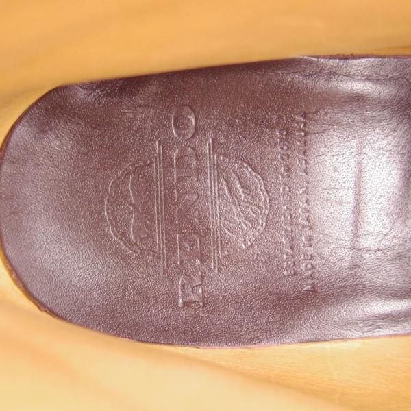 極上★(浅草)RENDO/レンド SIZE 7.5【定価￥53,900-★ダイナイトソール仕様/7706】チャッカブーツ/スエード/濃茶/メンズ★i013