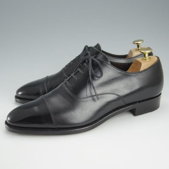 極上★(浅草)RENDO/レンド SIZE 8【定価￥49,500-★ストレートチップ/7701/R770ラスト】カーフ/黒/メンズ★i014