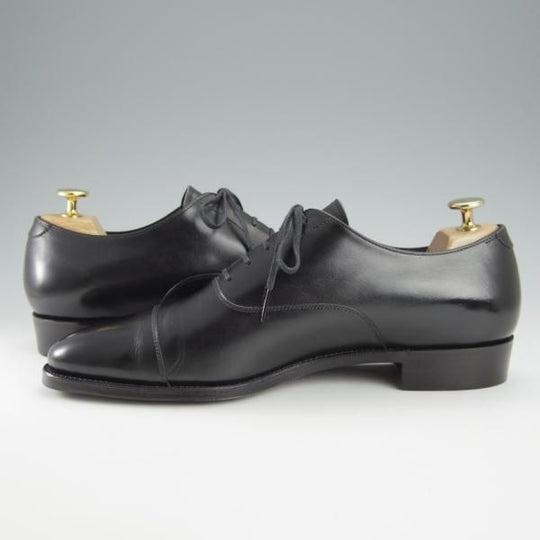 極上★(浅草)RENDO/レンド SIZE 8【定価￥49,500-★ストレートチップ/7701/R770ラスト】カーフ/黒/メンズ★i014