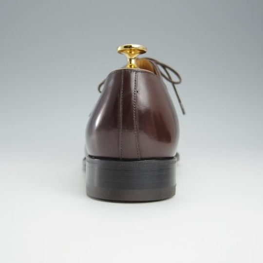 未使用★J.M.ウェストン 9E【定価￥137,500-★300/ストレートチップ/11ラスト】カーフ/濃茶/メンズ/Weston/ウエストン★i016