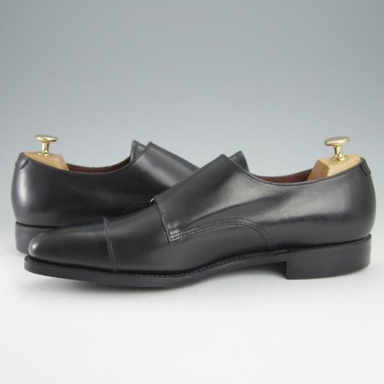 新品★ユニオンインペリアル SIZE 8.5【定価￥42,900-★ダイナイトソール仕様/U1942】ダブルモンク/カーフ/黒/Union Imperial★i017