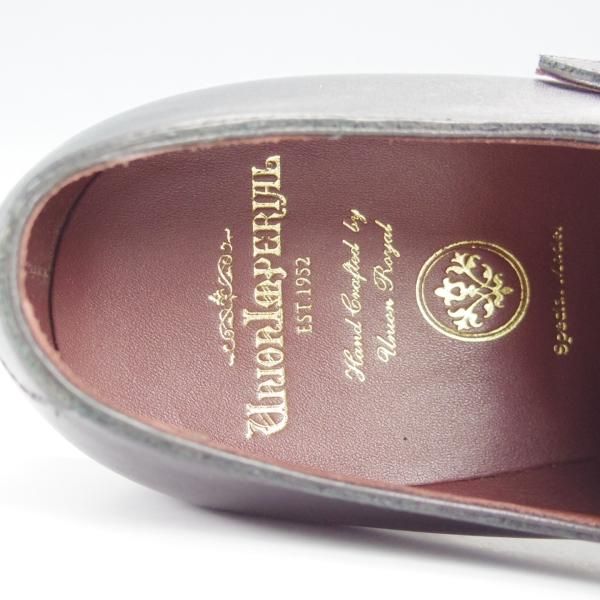 新品★ユニオンインペリアル SIZE 8.5【定価￥42,900-★ダイナイトソール仕様/U1942】ダブルモンク/カーフ/黒/Union Imperial★i017