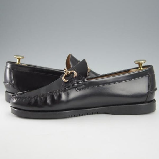 極美品★パラブーツ SIZE 6.5【貴重★ユナイテッドアローズ別注/CORAUX MORS】ビットローファー/黒/UNITED ARROWS/Paraboot★i020