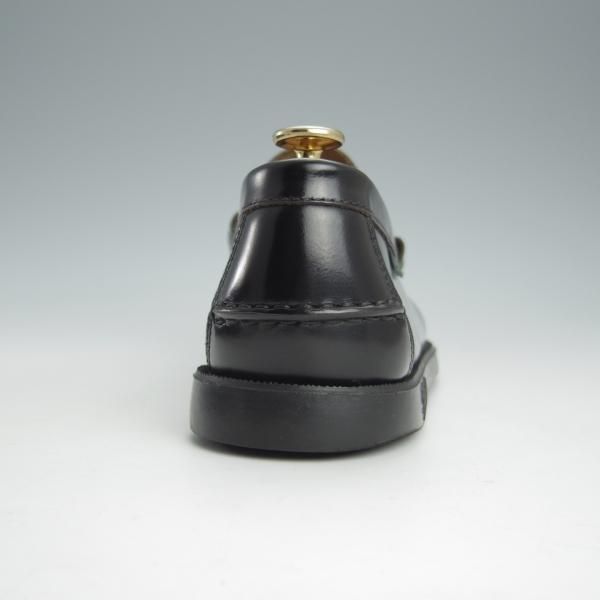 極美品★パラブーツ SIZE 6.5【貴重★ユナイテッドアローズ別注/CORAUX MORS】ビットローファー/黒/UNITED ARROWS/Paraboot★i020