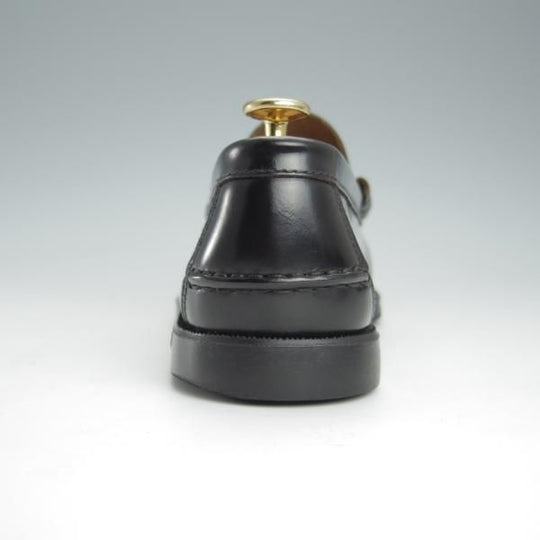 極美品★パラブーツ SIZE 6.5【貴重★ユナイテッドアローズ別注/CORAUX MORS】ビットローファー/黒/UNITED ARROWS/Paraboot★i020