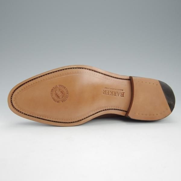 未使用★(英)BARKER/バーカー 7G【グッドイヤーウェルテッド製法★セミブローグ/NEWCASTLE】368137/カーフ/WALNUT/茶/メンズ★i021