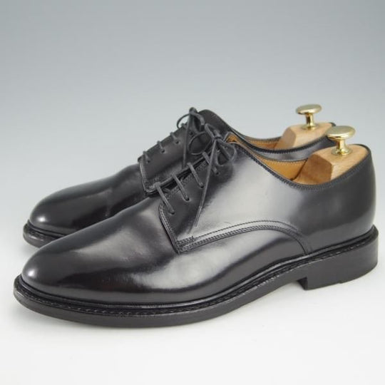 極上★ジャランスリワヤ SIZE 6.5【定価￥69,300-★コードバン仕様/98902】TIMOラスト/プレーントゥ/黒/メンズ/JALAN SRIWIJAWA★i022