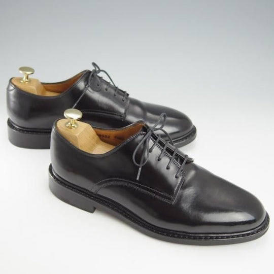極上★ジャランスリワヤ SIZE 6.5【定価￥69,300-★コードバン仕様/98902】TIMOラスト/プレーントゥ/黒/メンズ/JALAN SRIWIJAWA★i022