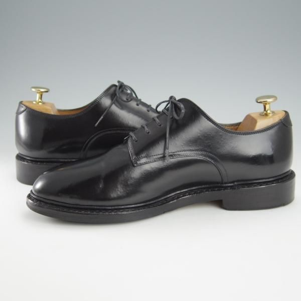 極上★ジャランスリワヤ SIZE 6.5【定価￥69,300-★コードバン仕様/98902】TIMOラスト/プレーントゥ/黒/メンズ/JALAN SRIWIJAWA★i022