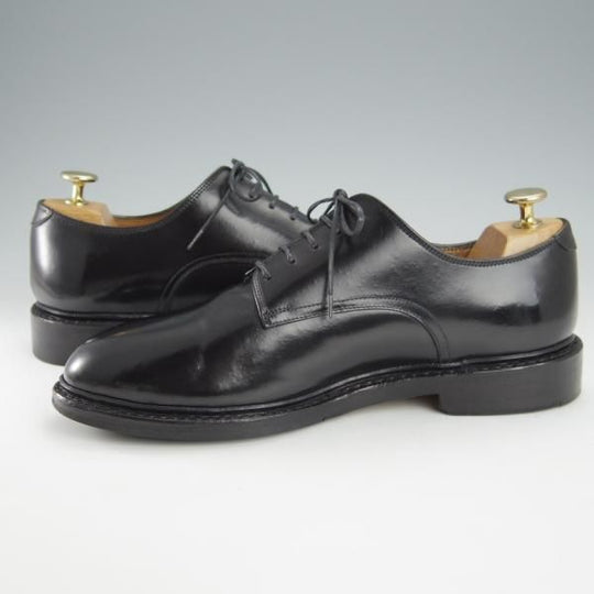 極上★ジャランスリワヤ SIZE 6.5【定価￥69,300-★コードバン仕様/98902】TIMOラスト/プレーントゥ/黒/メンズ/JALAN SRIWIJAWA★i022