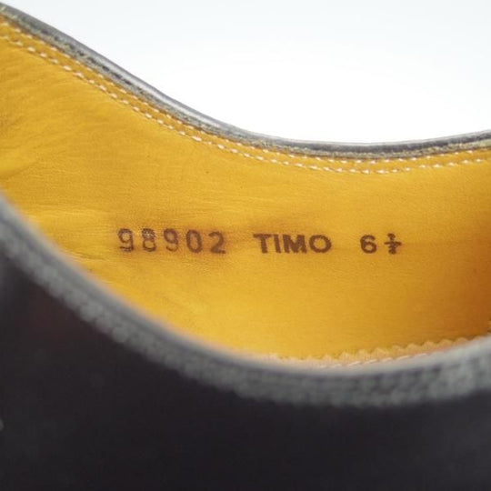 極上★ジャランスリワヤ SIZE 6.5【定価￥69,300-★コードバン仕様/98902】TIMOラスト/プレーントゥ/黒/メンズ/JALAN SRIWIJAWA★i022