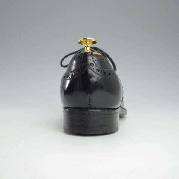 ほぼ試着程度★チャーチ 50F/UK5【旧チャーチ★ブックバインダーカーフ/3都市ロゴ/HICKSTEAD】84ラスト/フルブローグ/黒/Church's★i023