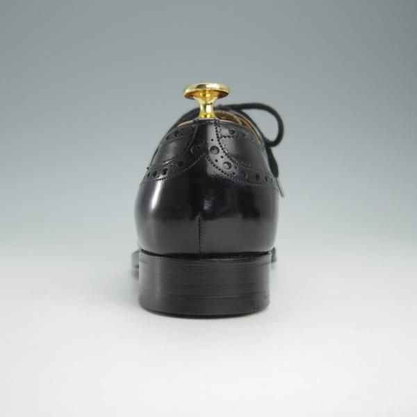 ほぼ試着程度★チャーチ 50F/UK5【旧チャーチ★ブックバインダーカーフ/3都市ロゴ/HICKSTEAD】84ラスト/フルブローグ/黒/Church's★i023