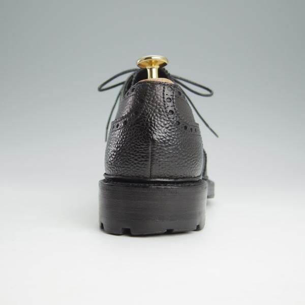 極上★(スペイン製)CARMINA/カルミナ SIZE 7【グッドイヤーウェルテッド製法★フルブローグ】グレインレザー/黒/メンズ★i024