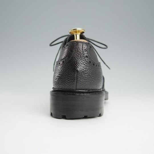 極上★(スペイン製)CARMINA/カルミナ SIZE 7【グッドイヤーウェルテッド製法★フルブローグ】グレインレザー/黒/メンズ★i024