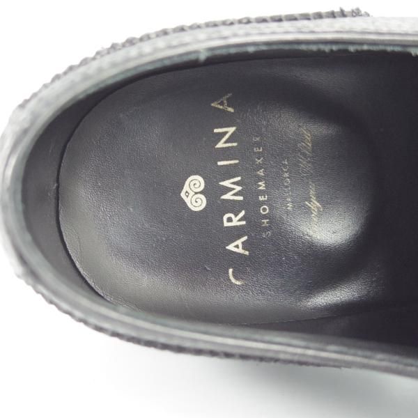 極上★(スペイン製)CARMINA/カルミナ SIZE 7【グッドイヤーウェルテッド製法★フルブローグ】グレインレザー/黒/メンズ★i024