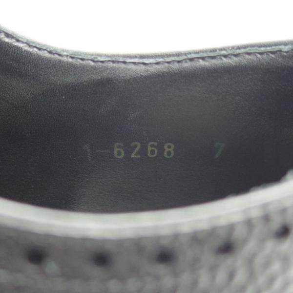 極上★(スペイン製)CARMINA/カルミナ SIZE 7【グッドイヤーウェルテッド製法★フルブローグ】グレインレザー/黒/メンズ★i024