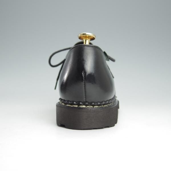 極美品★パラブーツ SIZE 39【定価￥71,500-★ミカエル/MICHAEL】チロリアンシューズ/リスレザー/NOIR/黒/Paraboot★i025