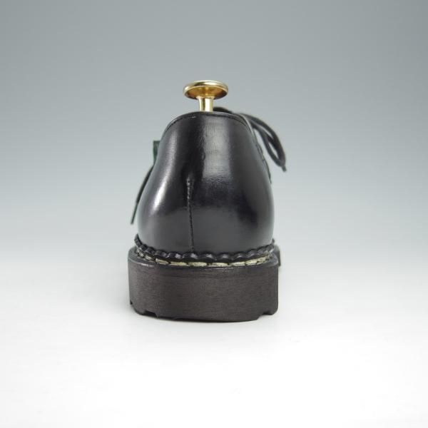 極美品★パラブーツ SIZE 39【定価￥71,500-★ミカエル/MICHAEL】チロリアンシューズ/リスレザー/NOIR/黒/Paraboot★i025