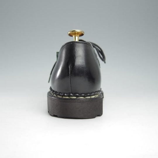 極美品★パラブーツ SIZE 39【定価￥71,500-★ミカエル/MICHAEL】チロリアンシューズ/リスレザー/NOIR/黒/Paraboot★i025