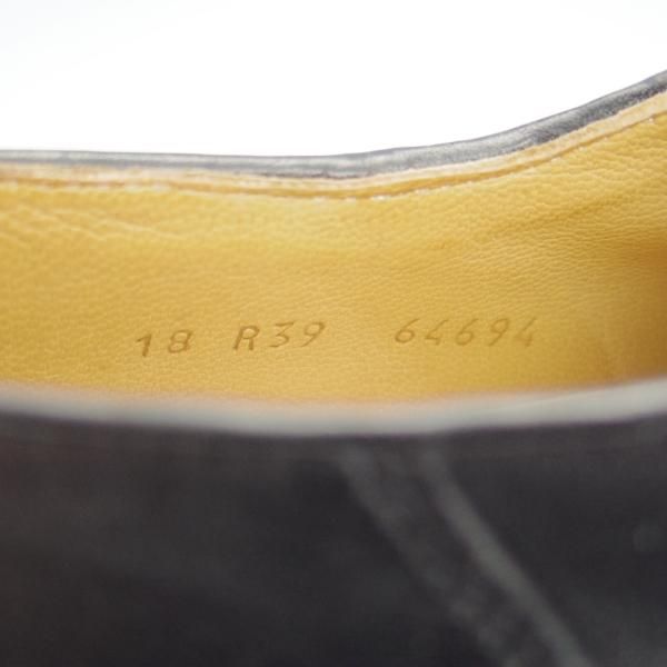 極美品★パラブーツ SIZE 39【定価￥71,500-★ミカエル/MICHAEL】チロリアンシューズ/リスレザー/NOIR/黒/Paraboot★i025