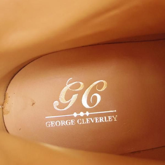 未使用★クロケット&ジョーンズ 8.5E【貴重★(英)ジョージクレバリー別注/Morris】ジョッパーブーツ/スエード/濃茶/Crockett&Jones★i027