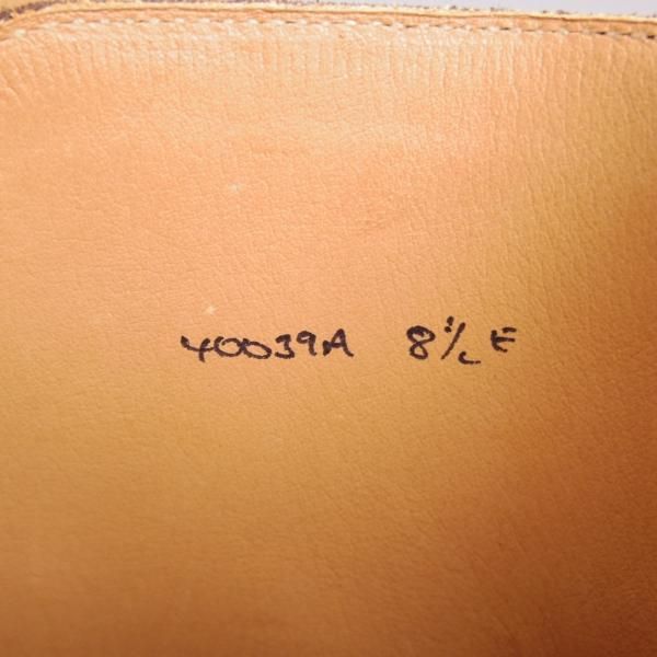 未使用★クロケット&ジョーンズ 8.5E【貴重★(英)ジョージクレバリー別注/Morris】ジョッパーブーツ/スエード/濃茶/Crockett&Jones★i027