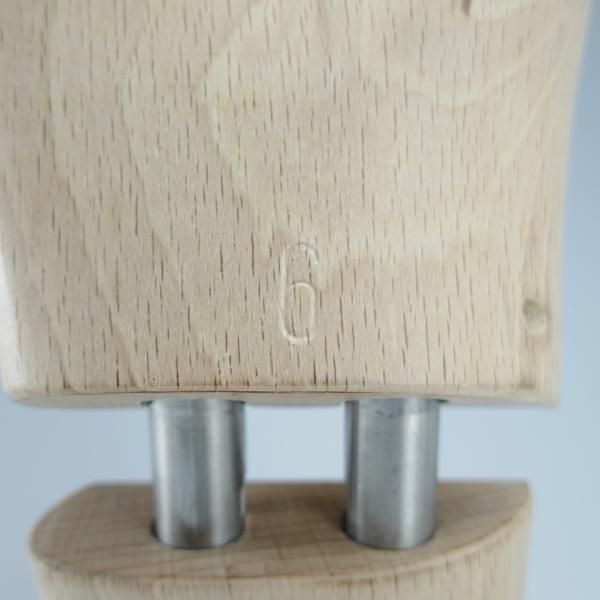 美品★(スペイン)CARMINA/カルミナ SIZE 6【★純正シューツリー】木製シューキーパー/メンズ★i028