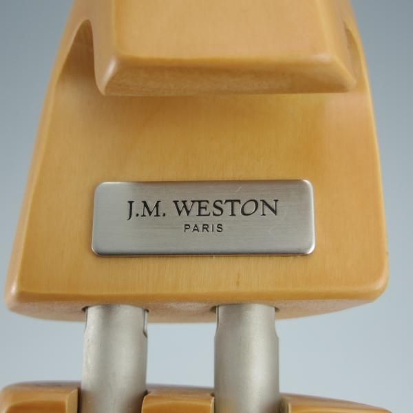 極上★J.M.ウェストン SIZE 9【定価16,500-★純正シューツリー/022L】木製シューキーパー/メンズ/Weston/ウエストン★i035