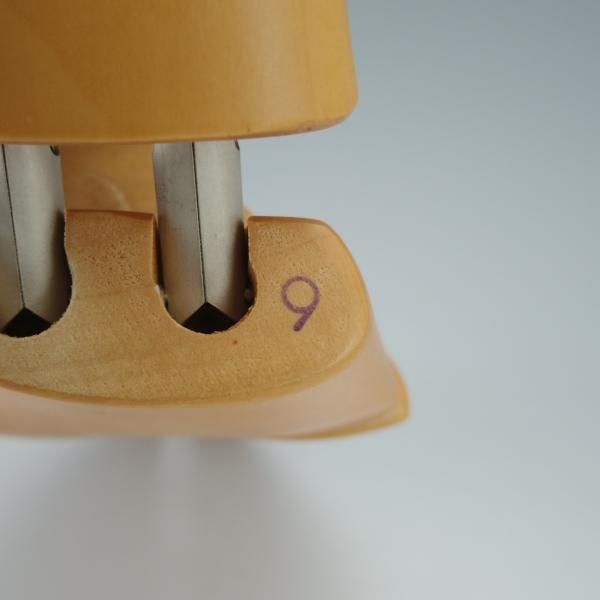 極上★J.M.ウェストン SIZE 9【定価16,500-★純正シューツリー/022L】木製シューキーパー/メンズ/Weston/ウエストン★i035