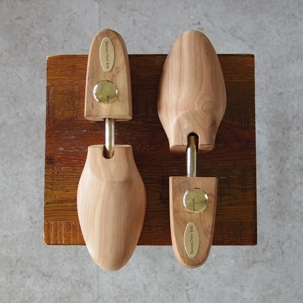 極上★(米)ロチェスター製 Mサイズ【★バーニーズNYネーム/木製シューツリー】シューキーパー/メンズ/ROCHESTER★i036