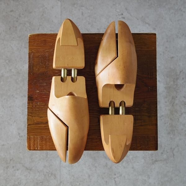 極上★J.M.ウェストン SIZE 9【定価16,500-★純正シューツリー/022M】木製シューキーパー/メンズ/Weston/ウエストン★i039