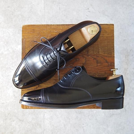 美品★ジョンロブ 6E【現行定価￥264,000-★プレステージライン/Philip2/フィリップ2】7000ラスト/カーフ/黒/メンズ/JOHN LOBB★i040