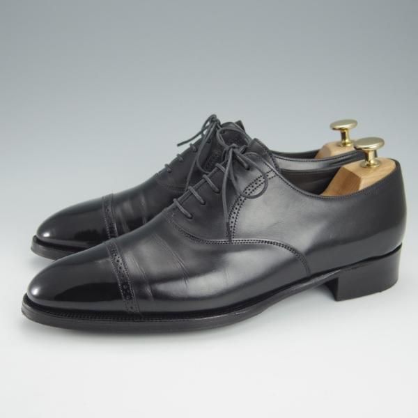 美品★ジョンロブ 6E【現行定価￥264,000-★プレステージライン/Philip2/フィリップ2】7000ラスト/カーフ/黒/メンズ/JOHN LOBB★i040