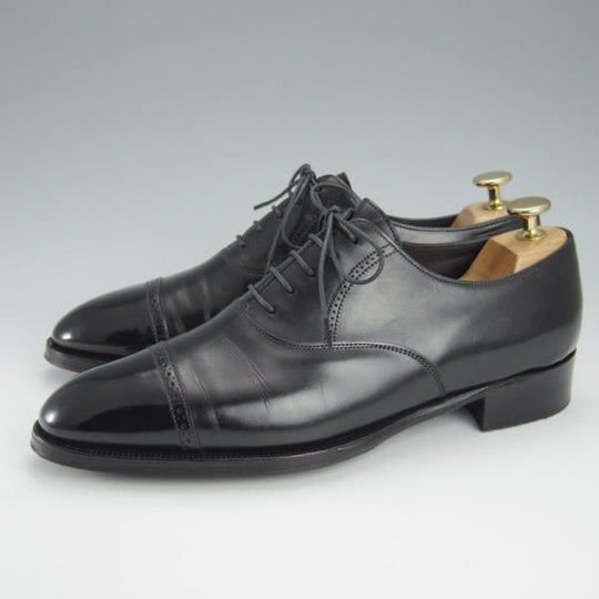 美品★ジョンロブ 6E【現行定価￥264,000-★プレステージライン/Philip2/フィリップ2】7000ラスト/カーフ/黒/メンズ/JOHN LOBB★i040