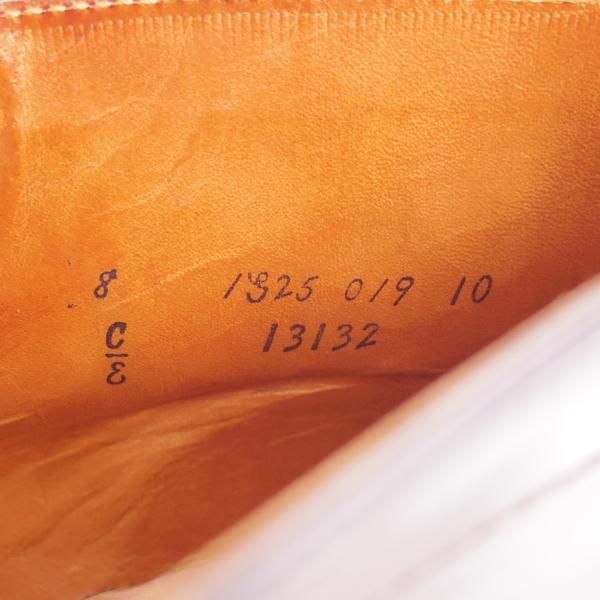 美品★オールデン 8E【貴重★シガー色/コードバン/茶】13132/バリーラスト/チャッカブーツ/メンズ/Alden★i041