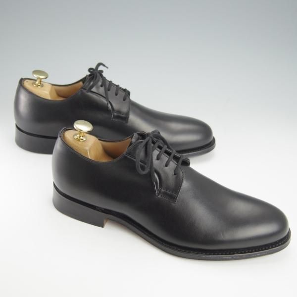 Church's ブラック ジルサンダー 純正 シューツリー付き 黒 チャーチ 65F/UK6.5【貴重☆JIL SANDER別注/プレーントゥ