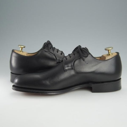 未使用★チャーチ 65F/UK6.5【貴重★JIL SANDER別注/ジルサンダー/9747ラスト】プレーントゥ/カーフ/黒/メンズ/Church's★i043