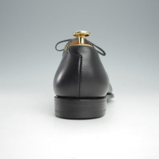 未使用★クロケット&ジョーンズ 7.5E【定価￥86,900-★WEYBRIDGE/オックスフォードシューズ】360ラスト/カーフ/黒/Crockett&Jones★i044