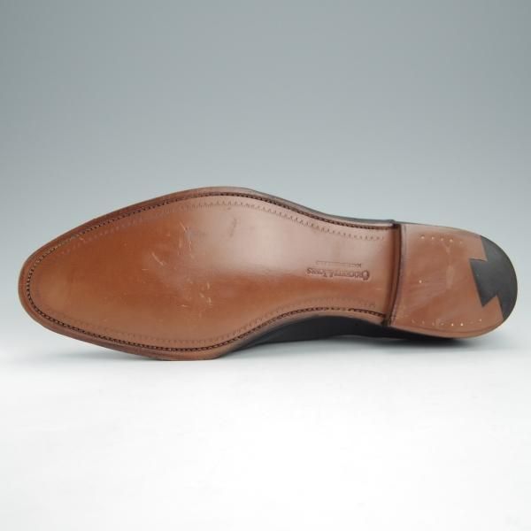 未使用★クロケット&ジョーンズ 7.5E【定価￥86,900-★WEYBRIDGE/オックスフォードシューズ】360ラスト/カーフ/黒/Crockett&Jones★i044