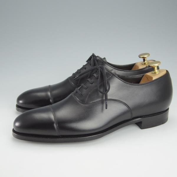 新品★クロケット&ジョーンズ 6D【ハンドグレードライン★LONSDALE 2/ストレートチップ】カーフ/黒/メンズ/Crockett&Jones★i046