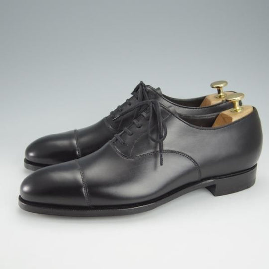 新品★クロケット&ジョーンズ 6D【ハンドグレードライン★LONSDALE 2/ストレートチップ】カーフ/黒/メンズ/Crockett&Jones★i046