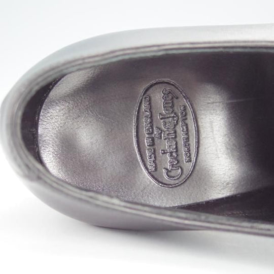 新品★クロケット&ジョーンズ 6D【ハンドグレードライン★LONSDALE 2/ストレートチップ】カーフ/黒/メンズ/Crockett&Jones★i046