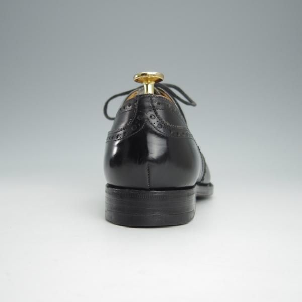 極上★チャーチ 75F/UK7.5【現行定価￥155,100-★旧チャーチ/73ラスト/CHETWYND】チェットウィンド/3都市ロゴ/カーフ/黒/Church's★i047