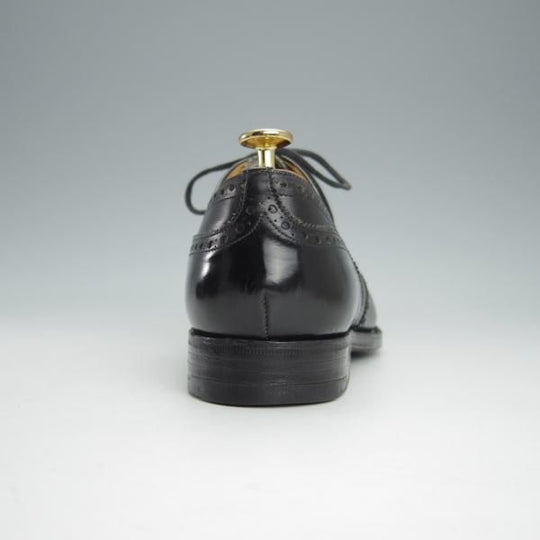 極上★チャーチ 75F/UK7.5【現行定価￥155,100-★旧チャーチ/73ラスト/CHETWYND】チェットウィンド/3都市ロゴ/カーフ/黒/Church's★i047