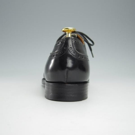 極上★チャーチ 75F/UK7.5【現行定価￥155,100-★旧チャーチ/73ラスト/CHETWYND】チェットウィンド/3都市ロゴ/カーフ/黒/Church's★i047