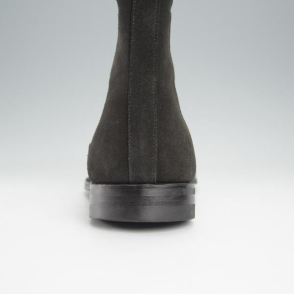 極美品★クロケット&ジョーンズ 8E【定価￥81,400-★CHELSEA 8/CITYソール】サイドゴアブーツ/スエード/黒/メンズ/Crockett&Jones★i049