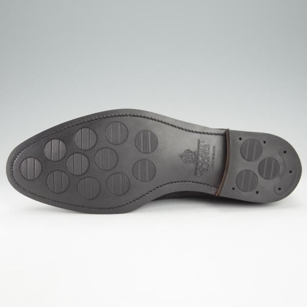 極美品★クロケット&ジョーンズ 8E【定価￥81,400-★CHELSEA 8/CITYソール】サイドゴアブーツ/スエード/黒/メンズ/Crockett&Jones★i049