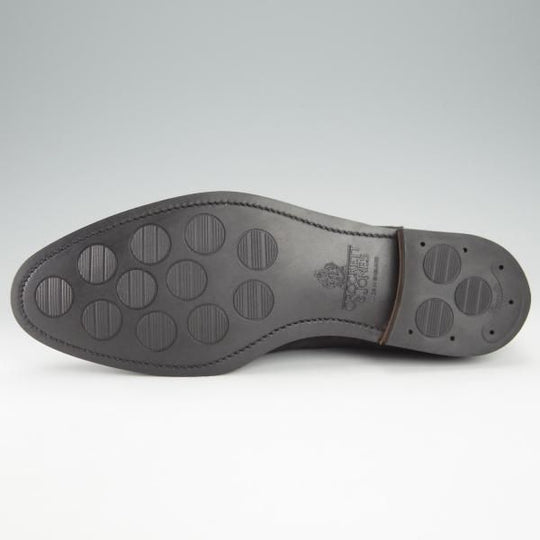 極美品★クロケット&ジョーンズ 8E【定価￥81,400-★CHELSEA 8/CITYソール】サイドゴアブーツ/スエード/黒/メンズ/Crockett&Jones★i049