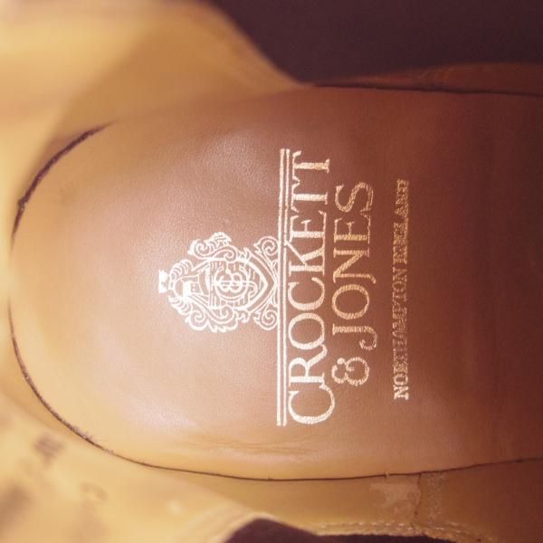 極美品★クロケット&ジョーンズ 8E【定価￥81,400-★CHELSEA 8/CITYソール】サイドゴアブーツ/スエード/黒/メンズ/Crockett&Jones★i049